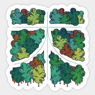 Tree 木 Sticker